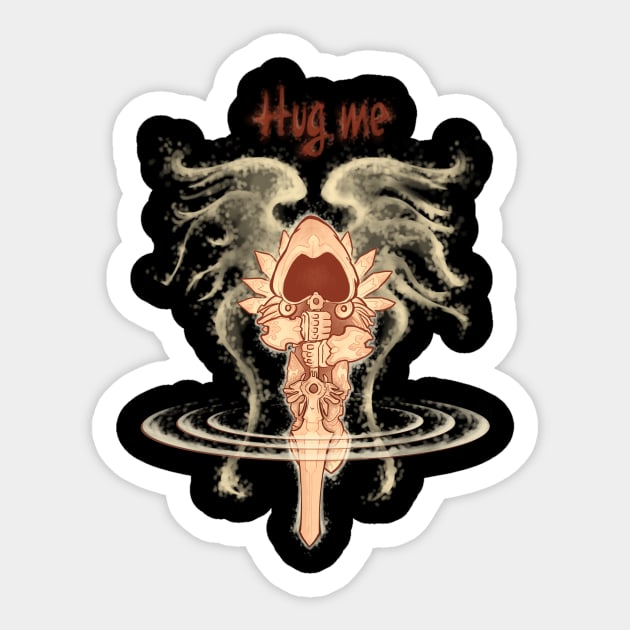 Hug me Sticker by ArryDesign